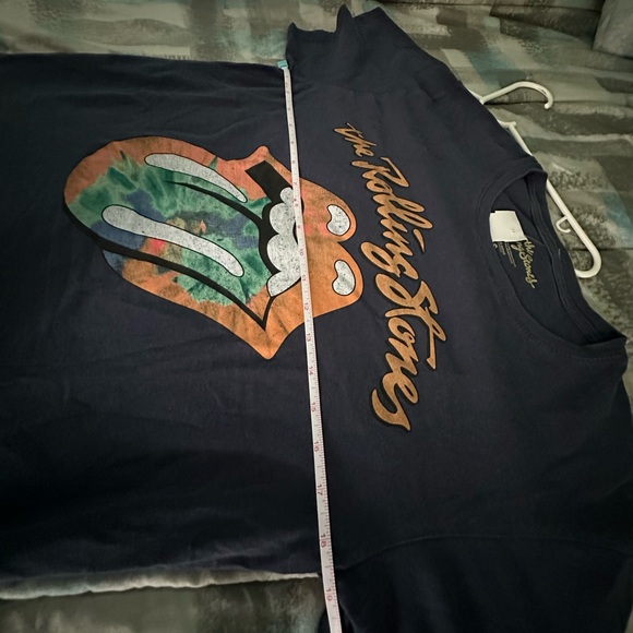 The Rolling Stones Navy Graphic T Shirt - Picture 4 of 4